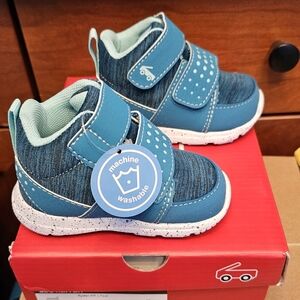 See Kai Run Ryder HT Shoes TEAL UNISEX Toddler Size 4 Kid's Size 4 HTF NEW